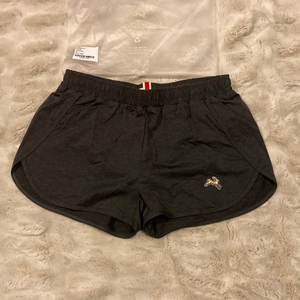 NIB Tracksmith Session Shorts Charcoal XS